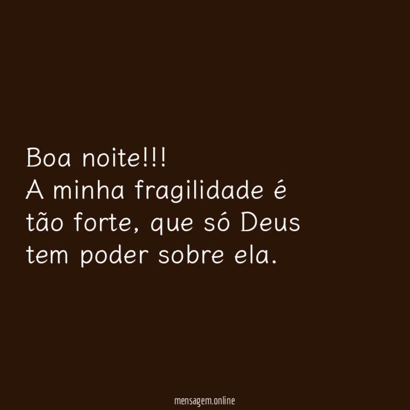 Boa noite