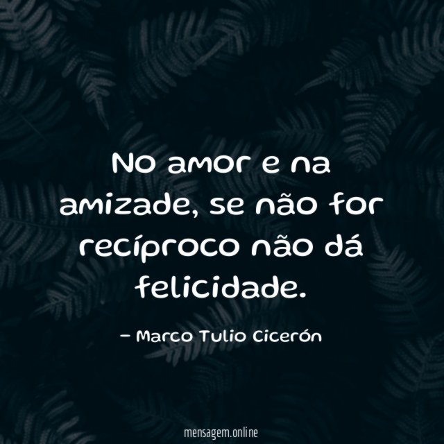 No amor e na amizade