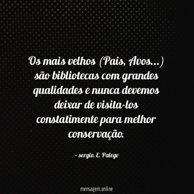 Os mais velhos (Pais