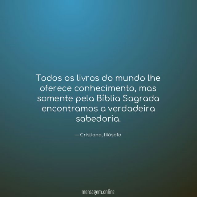 Todos os livros do mundo lhe oferece conhecimento