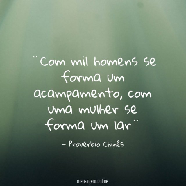 ¨Com mil homens se forma um acampamento
