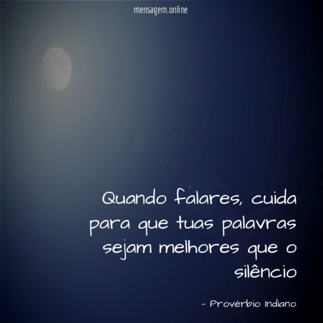 Quando falares