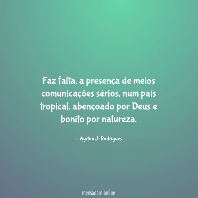 Faz falta