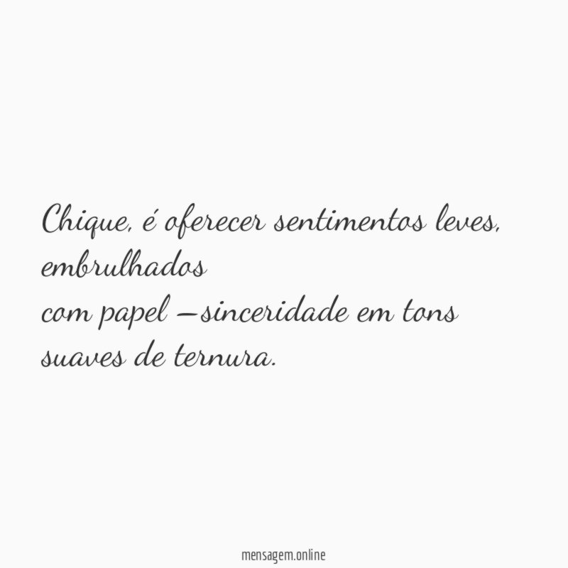 Chique