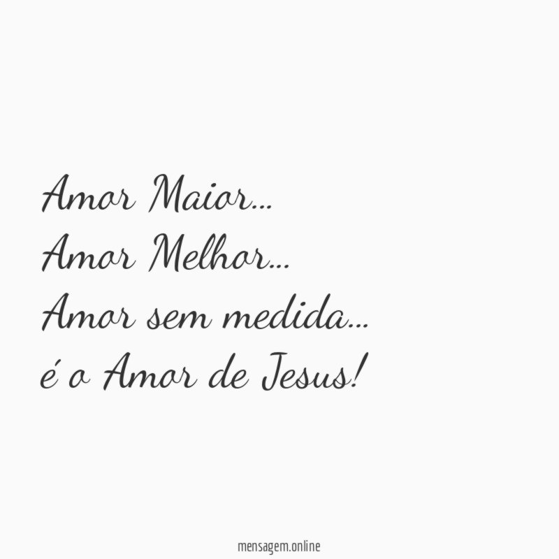 Amor Maior