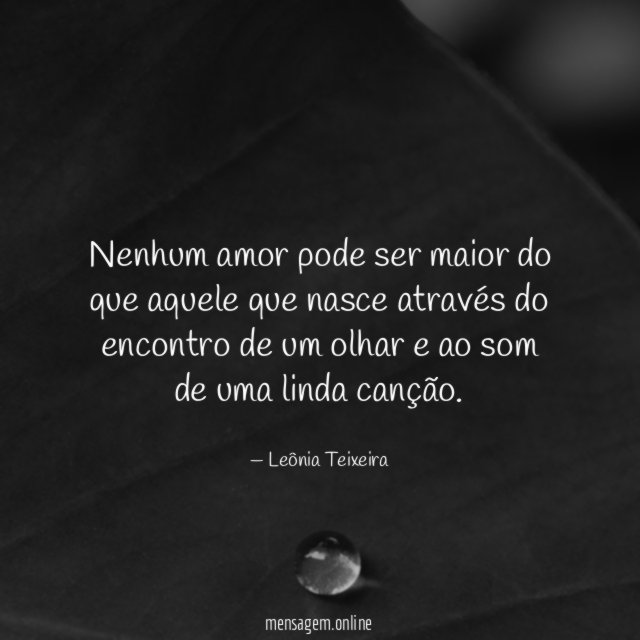 Nenhum amor pode ser maior do que aquele