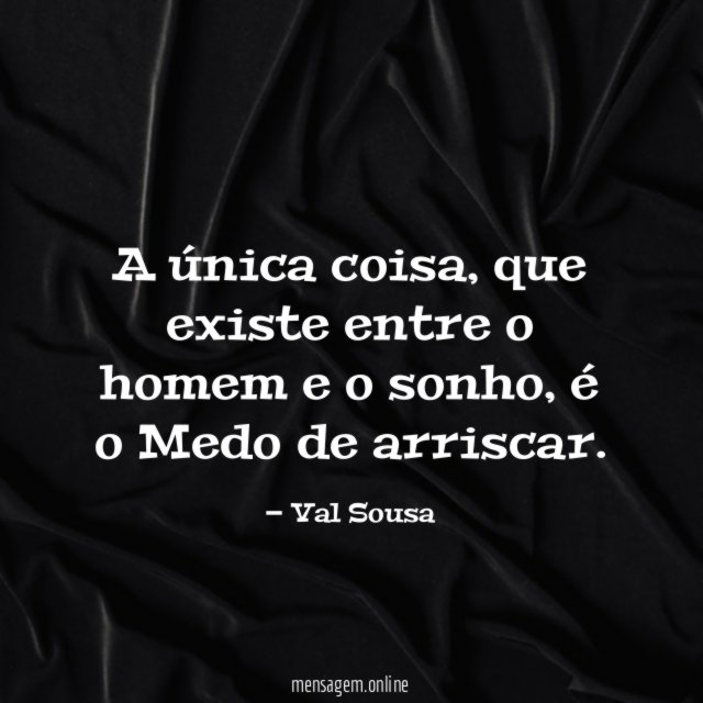 A única coisa