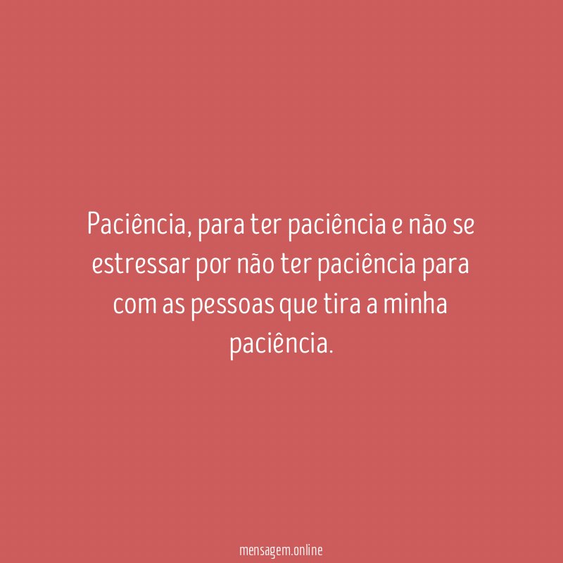 Paciência