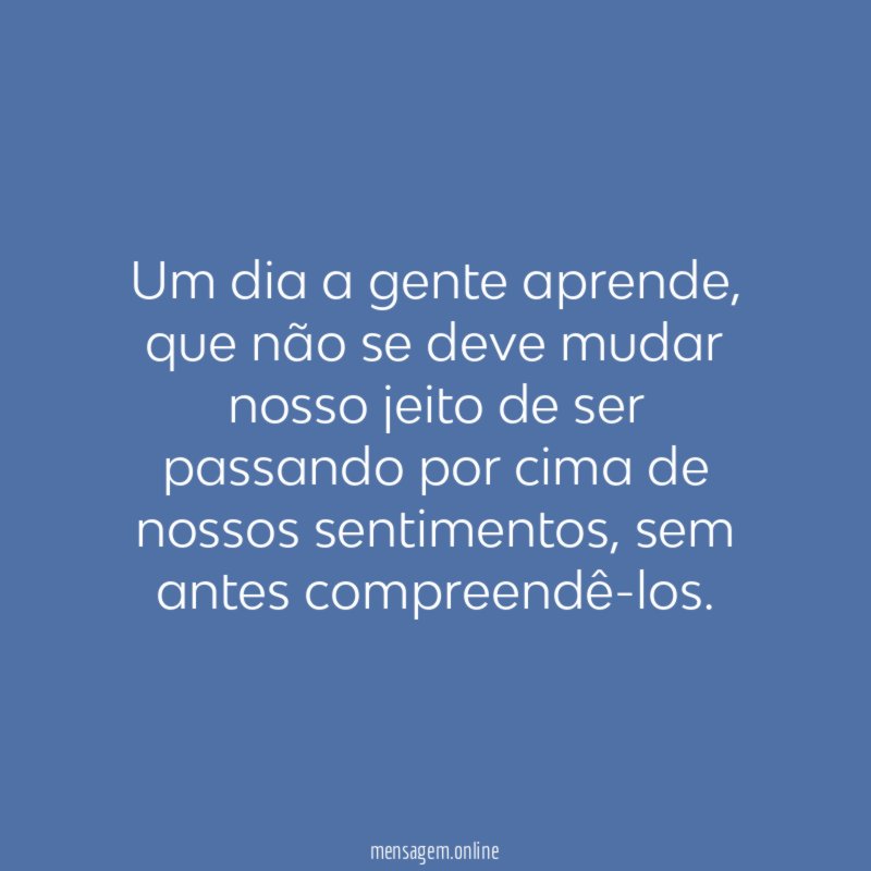 Um dia a gente aprende