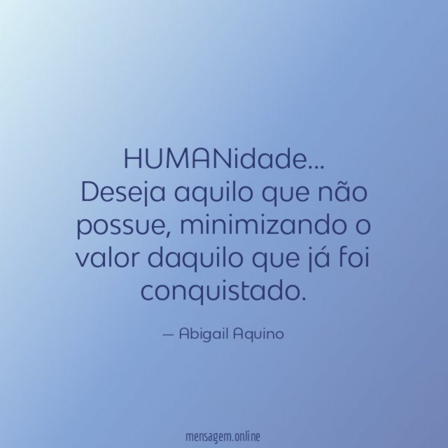 HUMANidade