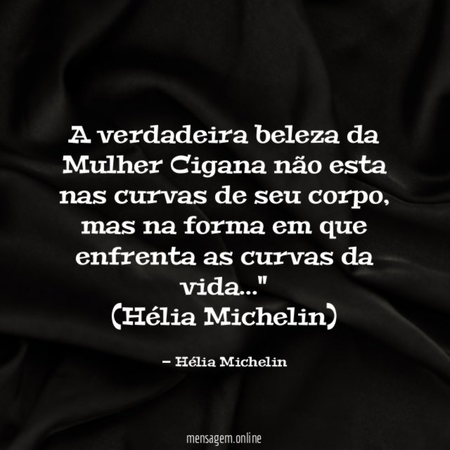 A verdadeira beleza da Mulher Cigana não esta