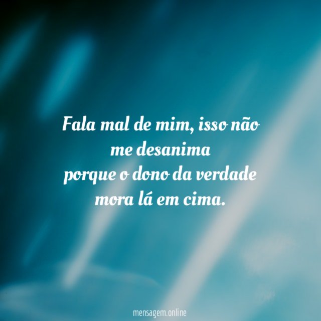 Fala mal de mim