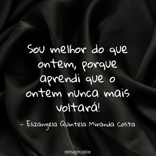 Sou melhor do que ontem