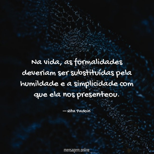 Na vida