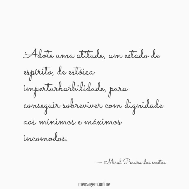 Adote uma atitude