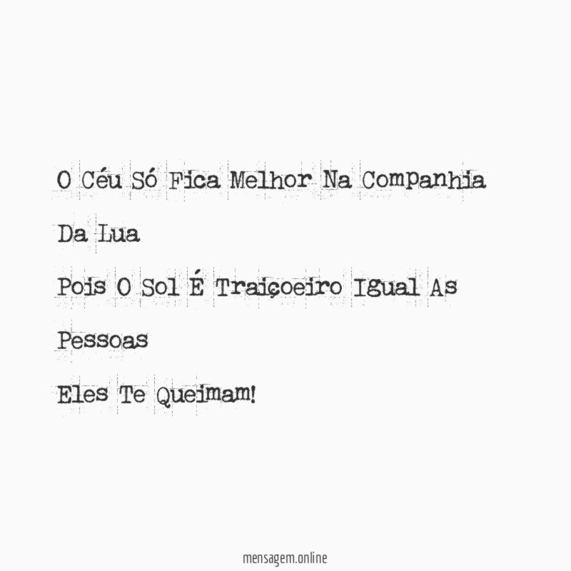 O Céu Só Fica Melhor Na Companhia Da