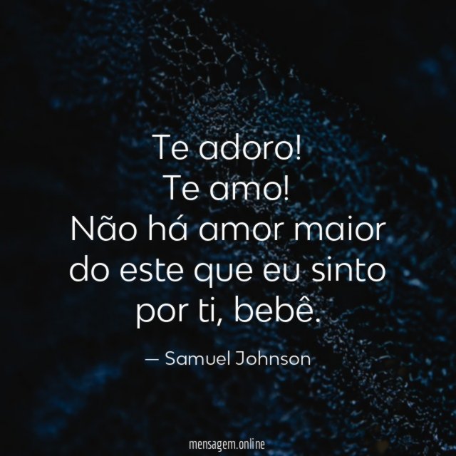 Te adoro
