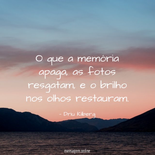 O que a memória apaga