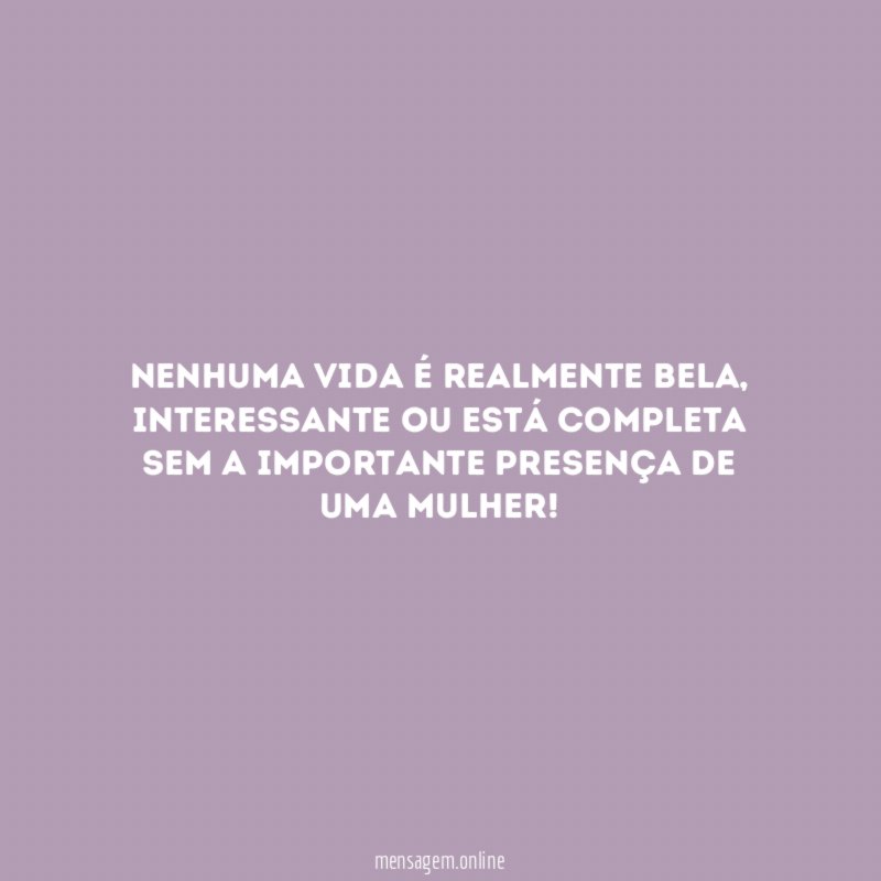 Nenhuma vida é realmente bela