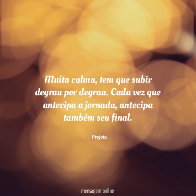 Muita calma
