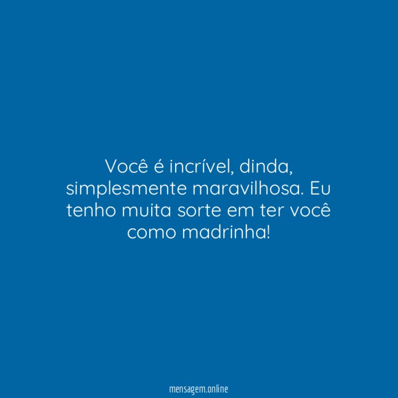 Você é incrível