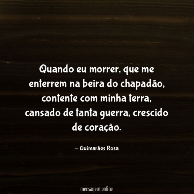 Quando eu morrer