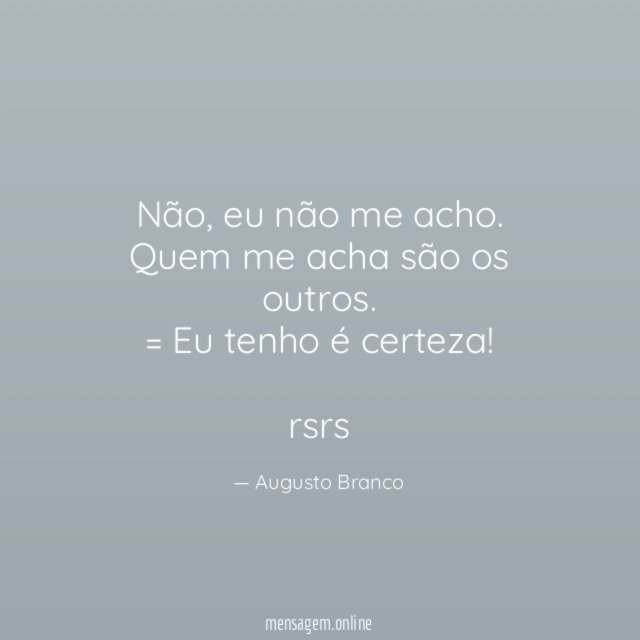 Não