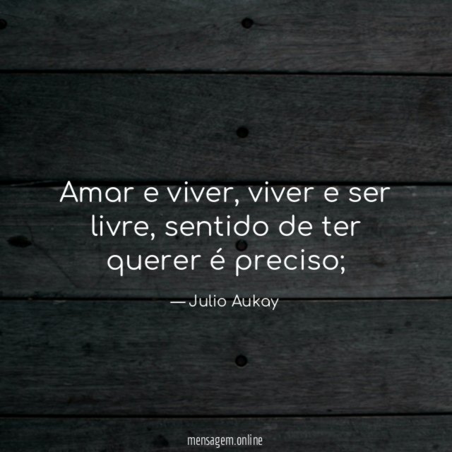 Amar e viver