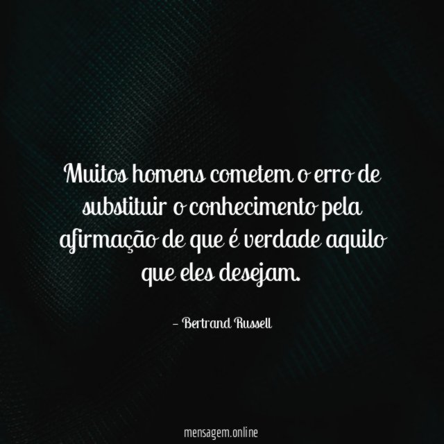 Muitos homens cometem o erro de substituir
