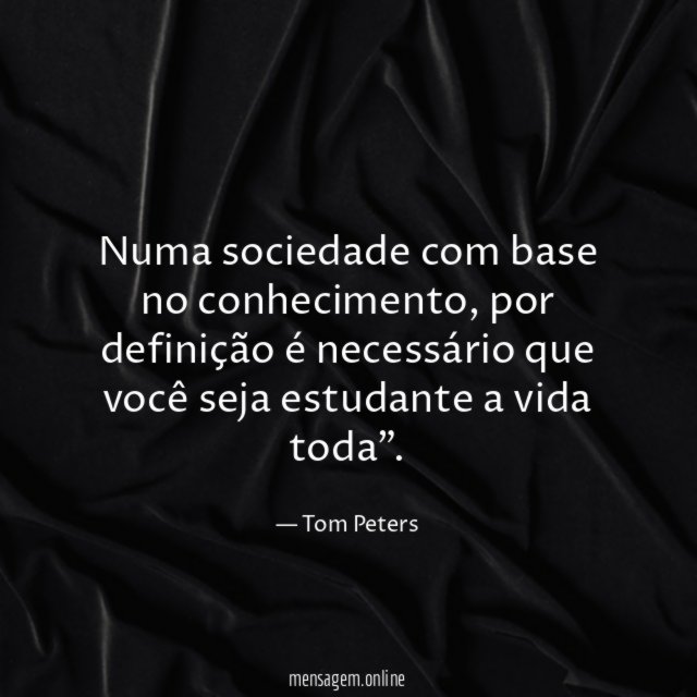Numa sociedade com base no conhecimento