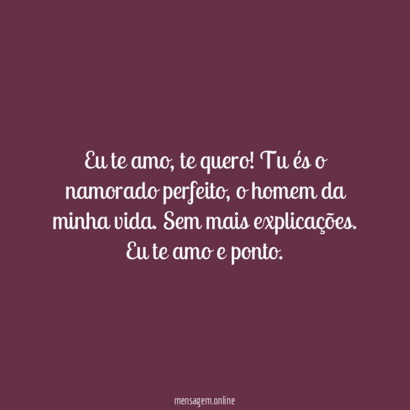 Eu te amo