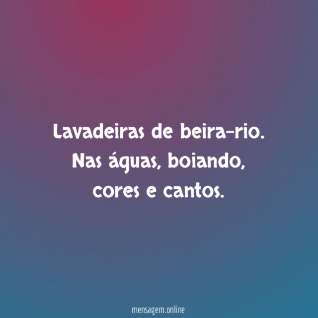 Lavadeiras de beira-rio