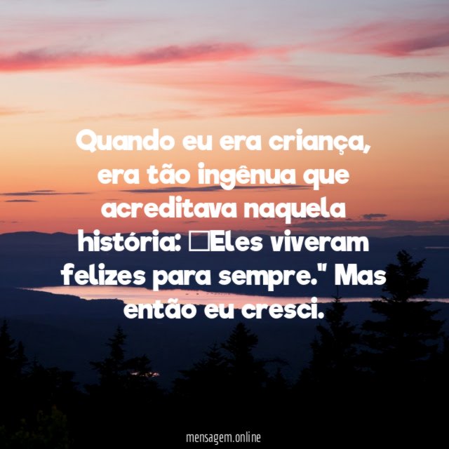 Quando eu era criança