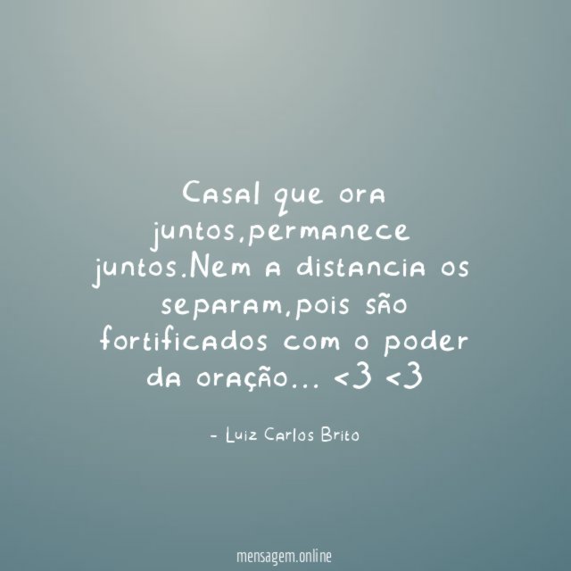 Casal que ora juntos