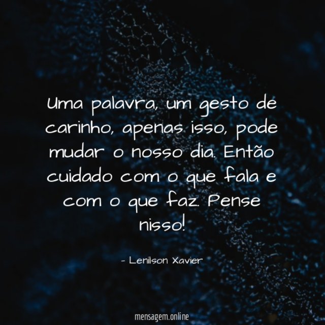 Uma palavra