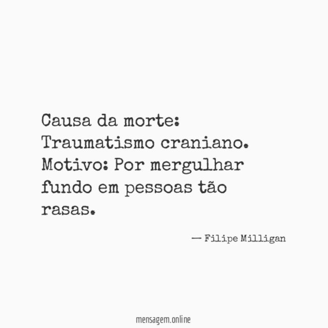 Causa da morte