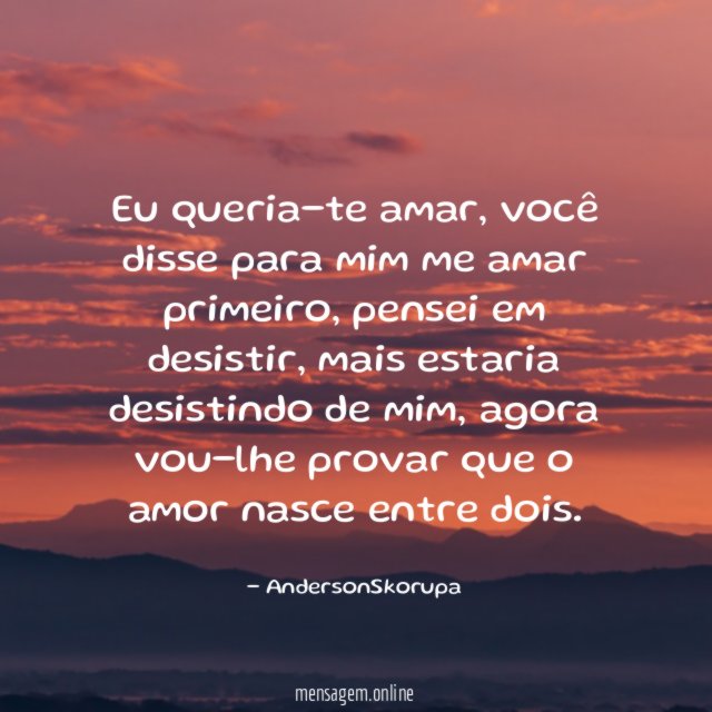 Eu queria-te amar