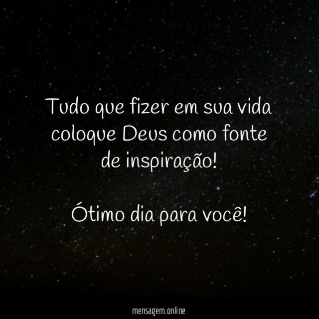 Fonte de inspiração