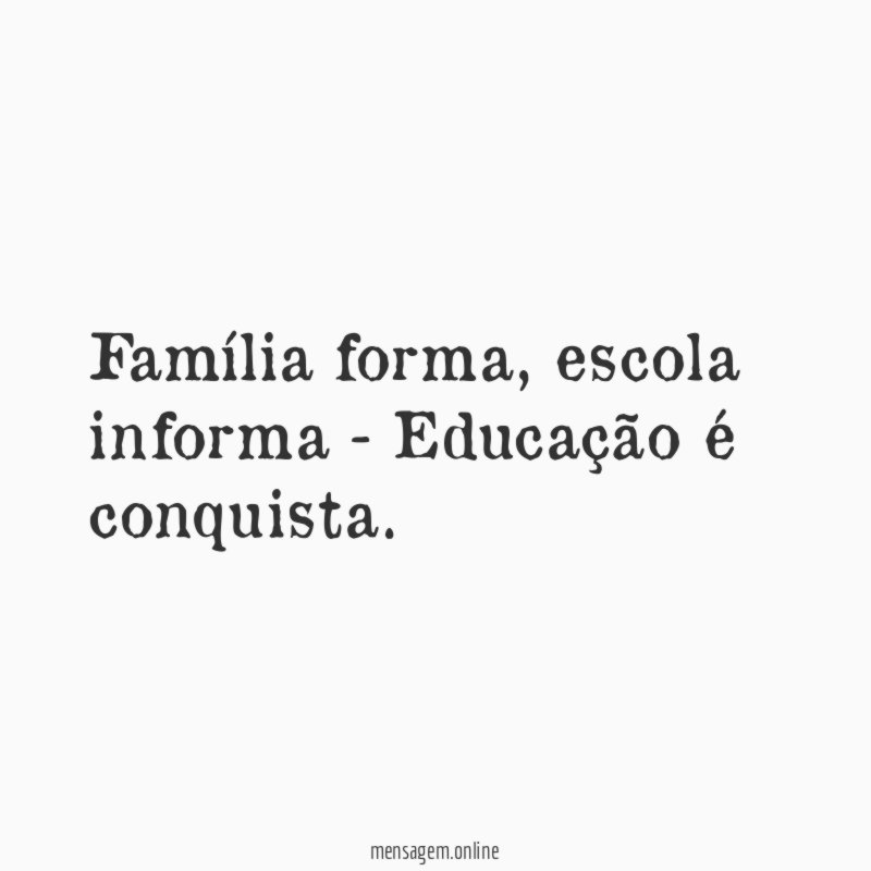 Família forma
