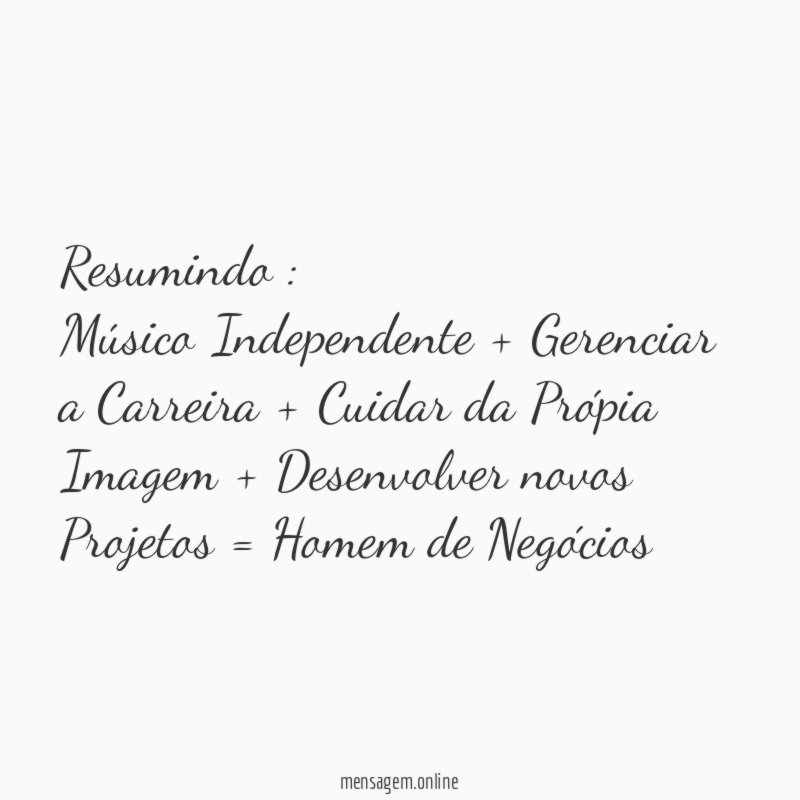 Resumindo :
