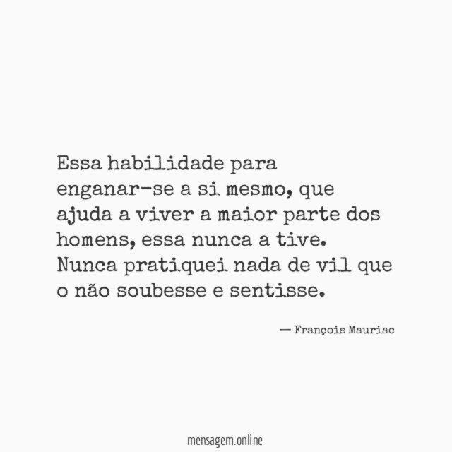 Essa habilidade para enganar-se a si mesmo