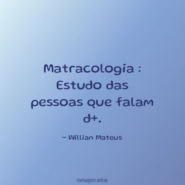 Matracologia