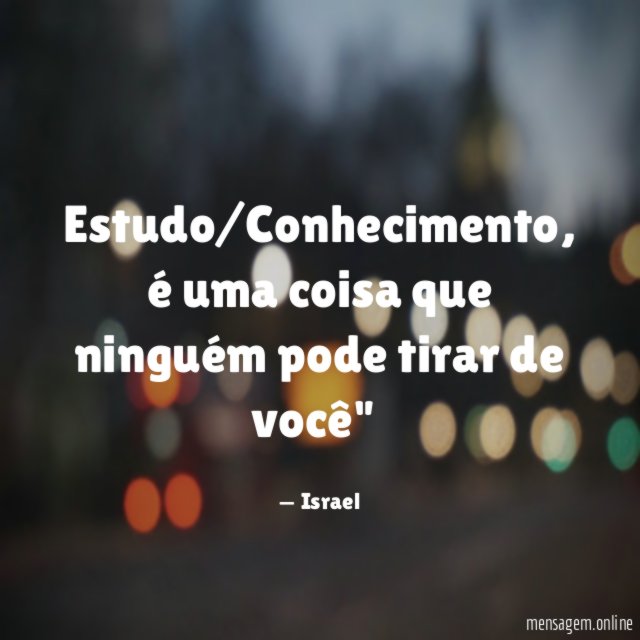 Estudo/Conhecimento