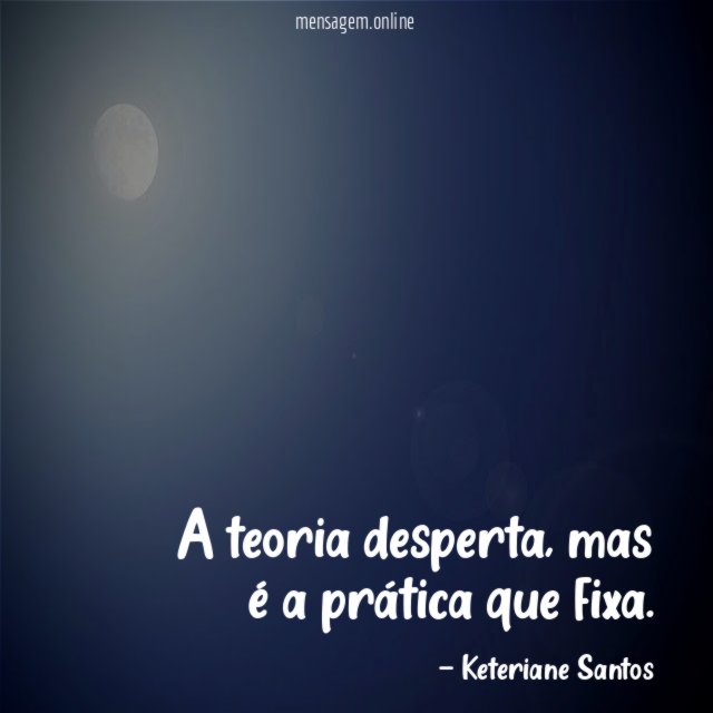 A teoria desperta