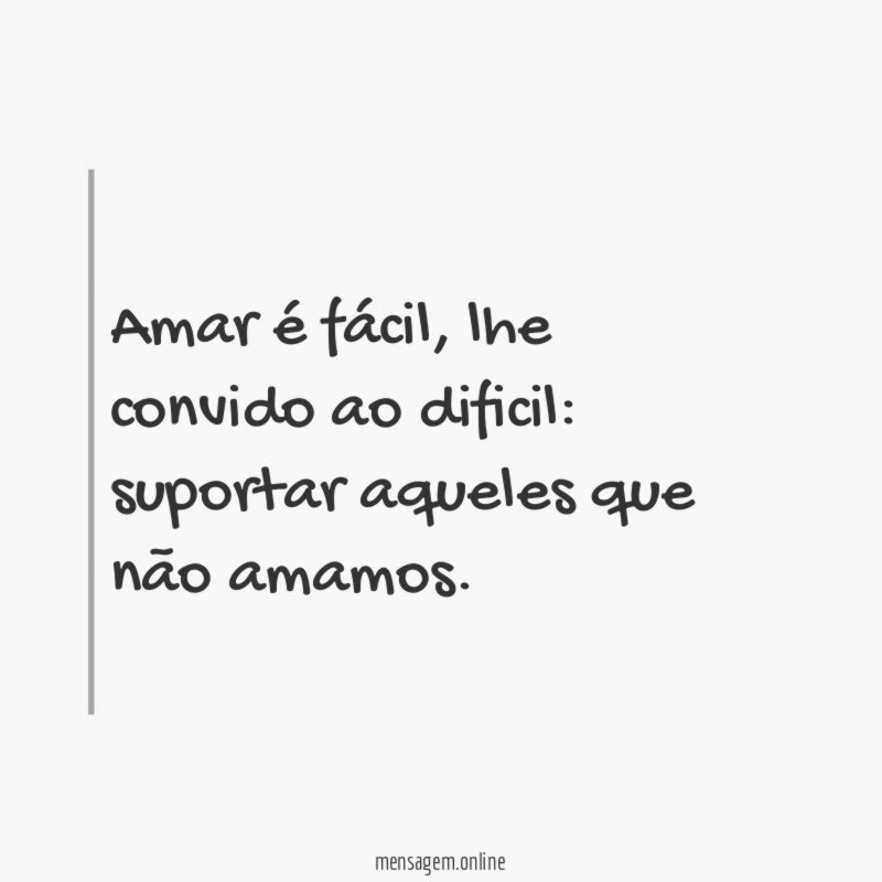 Amar é fácil