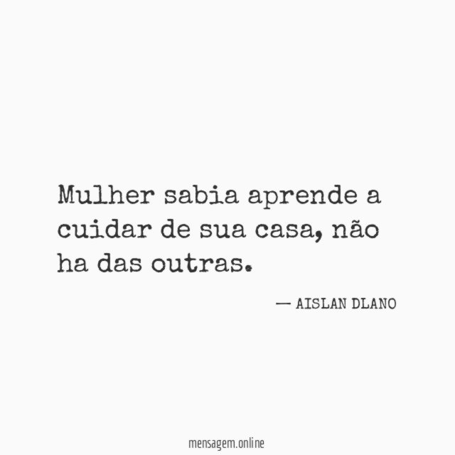 Mulher sabia aprende a cuidar de sua casa