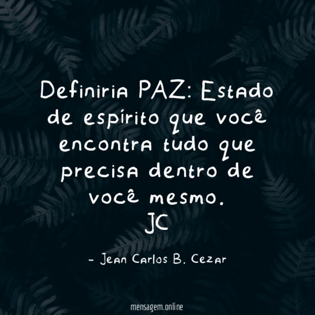Definiria PAZ