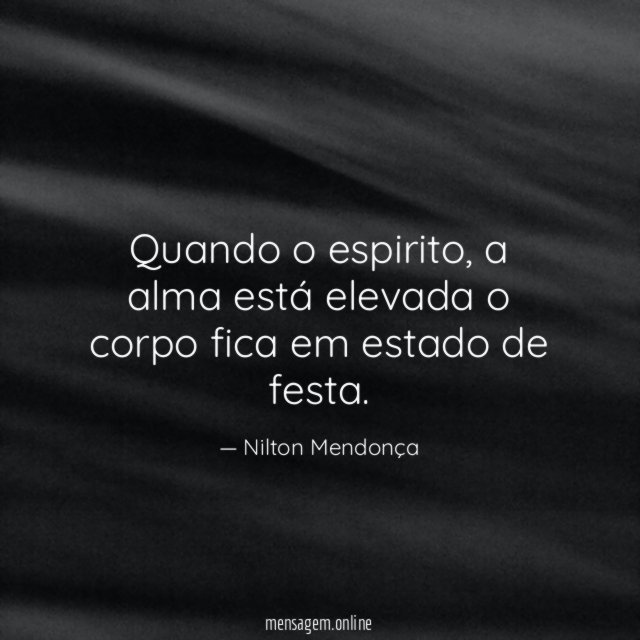 Quando o espirito