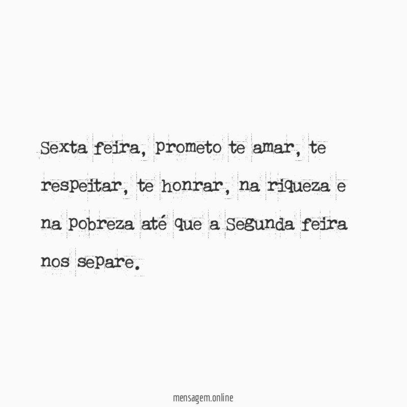 Sexta feira