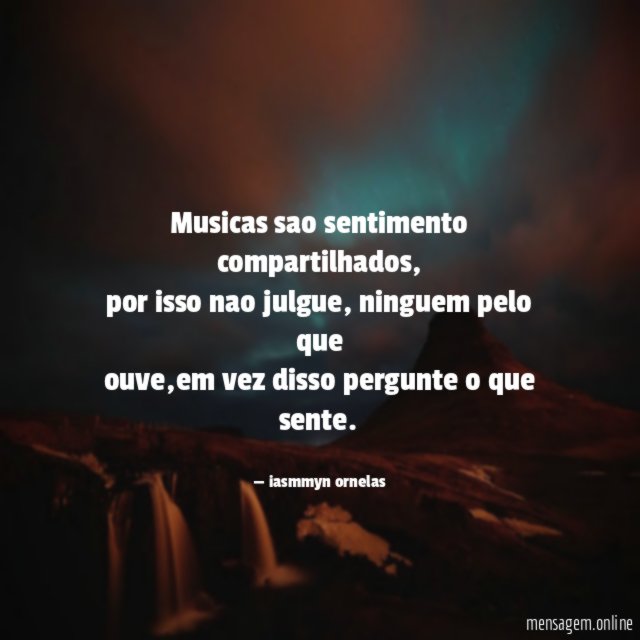 musicas sao sentimento compartilhados